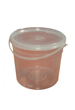 Cubo de 5 kg de plástico 